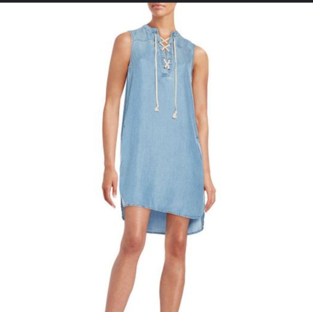 Cotton On denim Mini shirt dress